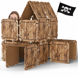 Fort Bouwplaten Set - Speelhuis Bouwset - Fort bouwen